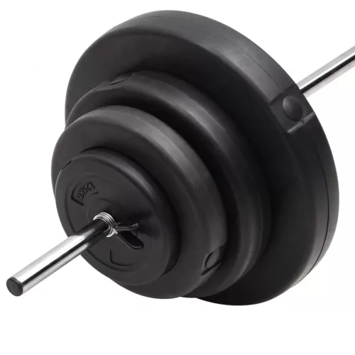  súlyzórúd súlytárcsákkal 60 kg