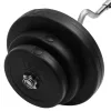  hajlított súlyzórúd súlytárcsákkal 60 kg