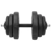  egykezes és kétkezes súlyzók súlytárcsákkal 60 kg