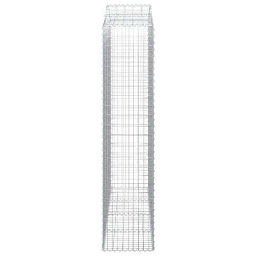 18 db íves horganyzott vas gabion kosár 200x50x220/240 cm