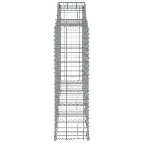  11 db íves horganyzott vas gabion kosár 300x50x160/180 cm