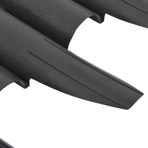  36 db antracitszürke polipropilén gyepszegély 10 m