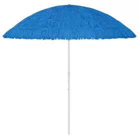  kék hawaii stílusú strandnapernyő 300 cm