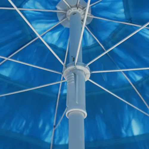  kék hawaii stílusú strandnapernyő 300 cm