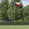  alumínium cseh zászló és rúd 6,23 m