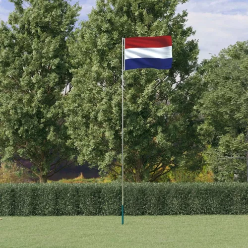  holland alumínium zászló és rúd 5,55 m