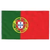  portugál alumínium zászló és rúd 5,55 m