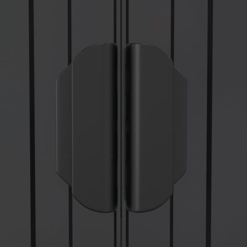  antracitszürke horganyzott acél kerti fészer 192 x 772 x 223 cm