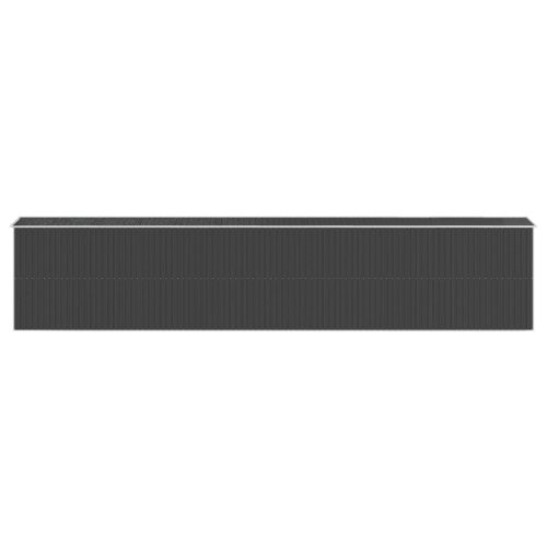  antracitszürke horganyzott acél kerti fészer 192x1021x223 cm