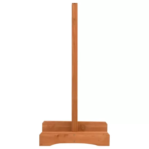  narancssárga tömör fenyőfa rácsos kerti kerítés 120 x 60 cm