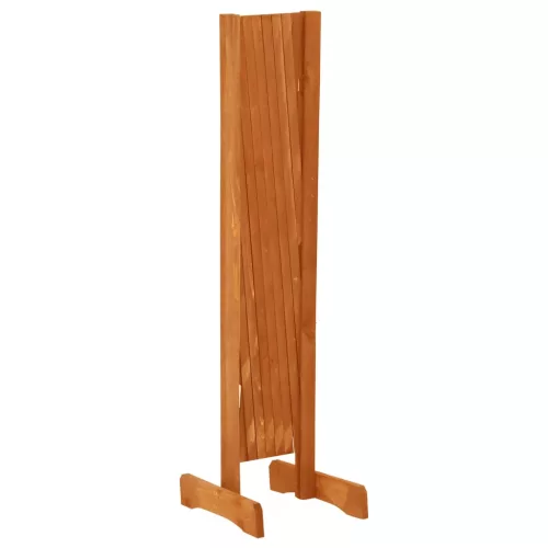  narancssárga tömör fenyőfa rácsos kerti kerítés 120 x 90 cm