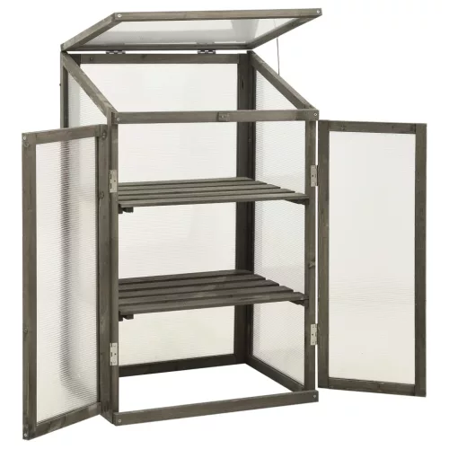  fenyőfa melegház 60 x 45 x 100 cm