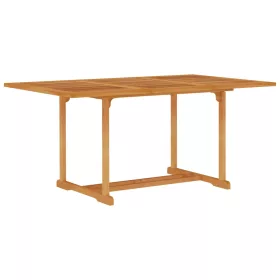  tömör tíkfa kerti asztal 150 x 90 x 75 cm