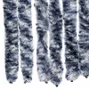  kék és fehér zsenília rovarfüggöny 56 x 200 cm