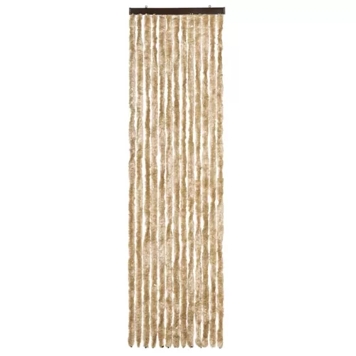  bézs zsenília rovarfüggöny 56 x 200 cm