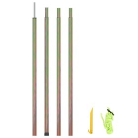  horganyzott acél napvitorlaoszlop 250 cm