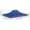  kék tető partisátorhoz 4,5 x 3 m 270 g/m² 