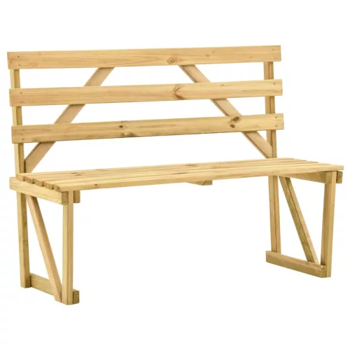  impregnált fenyőfa kerti pad 120 cm