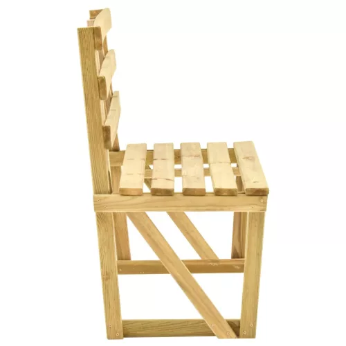  impregnált fenyőfa kerti pad 120 cm