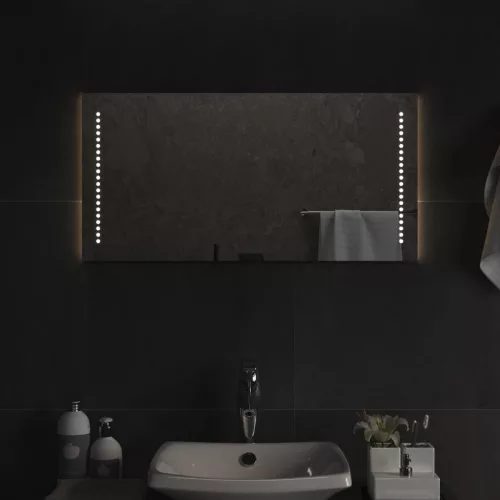  LED-es fürdőszobatükör 40x80 cm