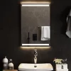  LED-es fürdőszobatükör 40x60 cm