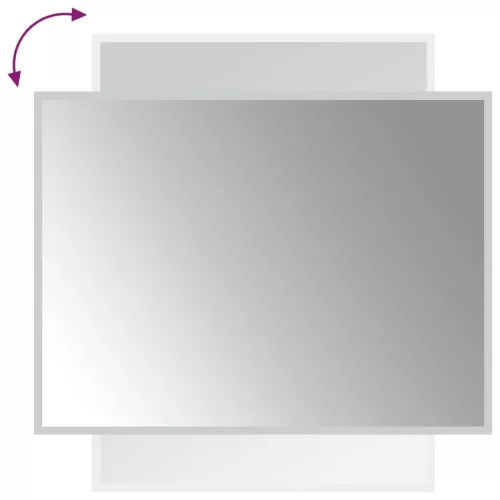  LED-es fürdőszobatükör 60x80 cm
