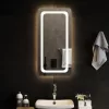  LED-es fürdőszobatükör 40x80 cm