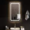  LED-es fürdőszobatükör 50x90 cm