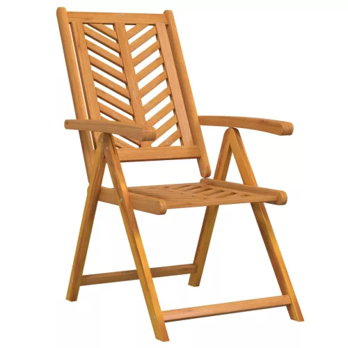  Kerti Szék 8 pcs Barna 57 x 72 x 109 cm Tömör Akácfa