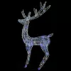  2 db színes XXL akril karácsonyi rénszarvas 250 LED 180 cm