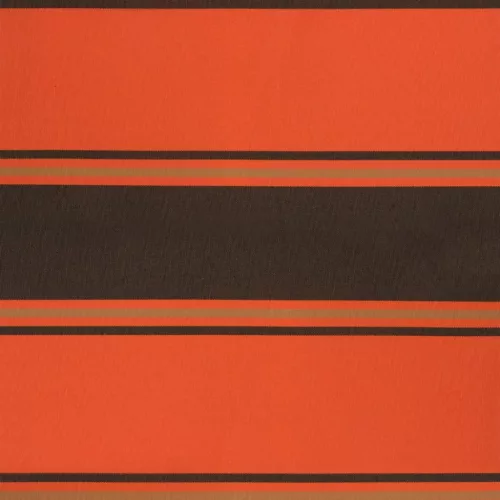  narancs-barna szövet és alumínium behúzható napellenző 4 x 3 m