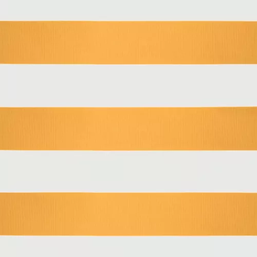  sárga-fehér automata behúzható napellenző 4,5 x 3 m