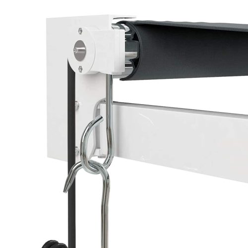  antracitszürke automata behúzható napellenző 4,5 x 3 m