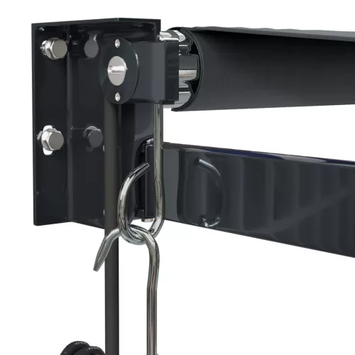  antracitszürke automata behúzható napellenző 3 x 2,5 m