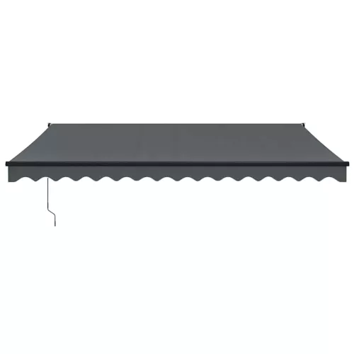  antracitszürke automata behúzható napellenző 4 x 3 m