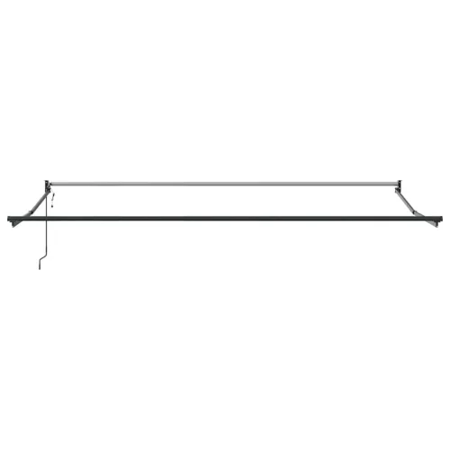  narancssárga-barna automata behúzható napellenző 4,5 x 3 m