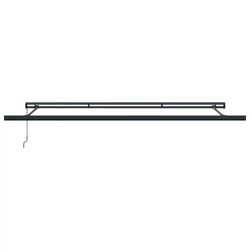  sárga-fehér szövet és alumínium behúzható napellenző 5 x 3 m