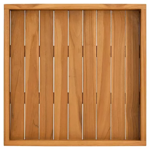  tömör tíkfa tálalótálca 50 x 50 cm