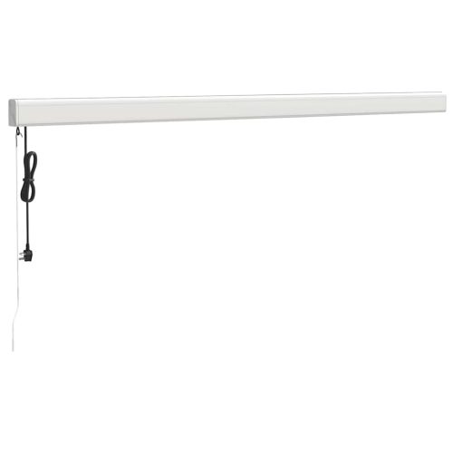  sárga-fehér szövet és alumínium behúzható napellenző 3 x 2,5 m