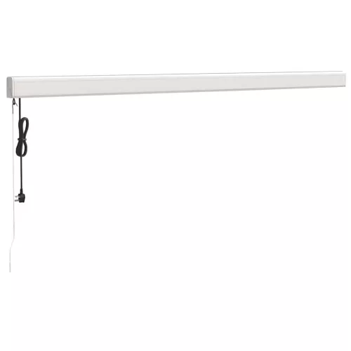  sárga-fehér szövet és alumínium behúzható napellenző 4,5 x 3 m