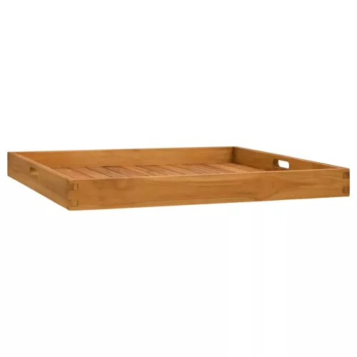  tömör tíkfa tálalótálca 70 x 70 cm