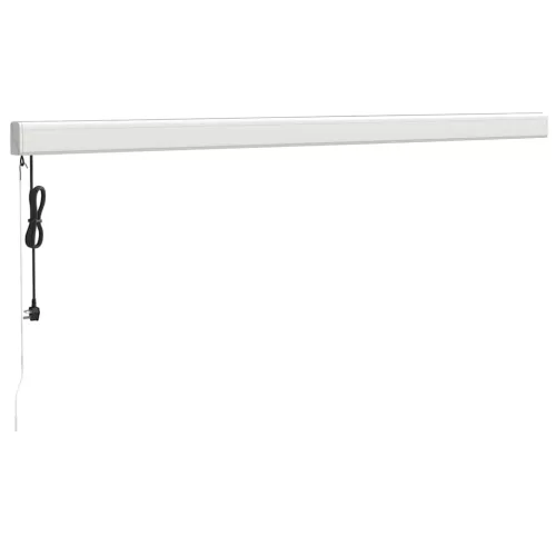  narancs-barna szövet és alumínium behúzható napellenző 3x2,5 m