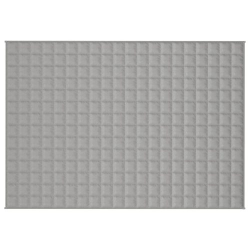  szürke szövet súlyozott takaró 137 x 200 cm 10 kg