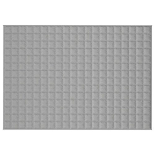  szürke szövet súlyozott takaró 140 x 200 cm 10 kg