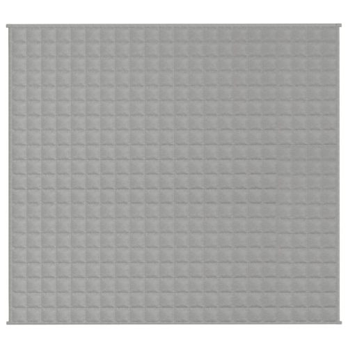  szürke szövet súlyozott takaró 200 x 230 cm 9 kg