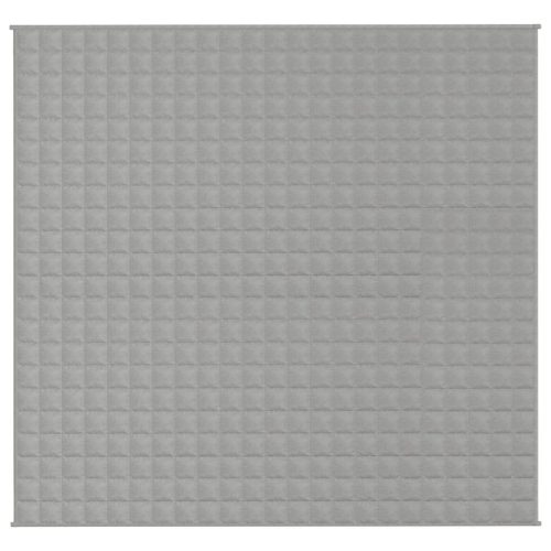  szürke szövet súlyozott takaró 220 x 230 cm 11 kg