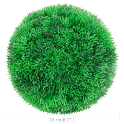  2 db gömb alakú műpuszpáng 22 cm