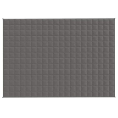  szürke szövet súlyozott takaró 140 x 200 cm 10 kg