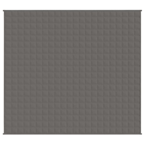  szürke szövet súlyozott takaró 200 x 230 cm 13 kg