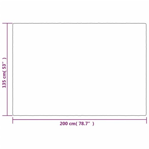  szürke szövet súlyozott takaró huzattal 135 x 200 cm 10 kg